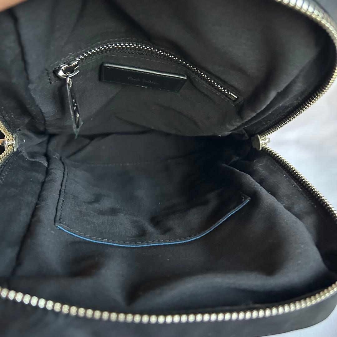 【未使用】ポールスミス PaulSmith ボディバッグ ネイビー/ブラック