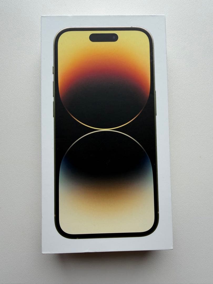 【美品】 iPhone14 Pro 256GB ゴールドSIMフリー アメリカ版