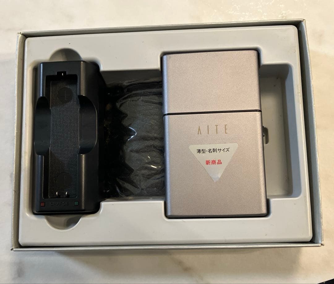 未使用　カードシェーバー アイト　ES517-S ナショナル　松下電工　シルバー