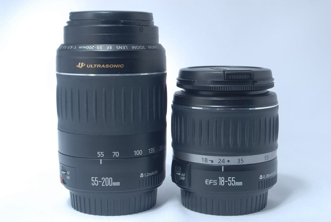 キャノン 一眼レフ Canon EOS 7D Mark II ダブル 望遠レンズ