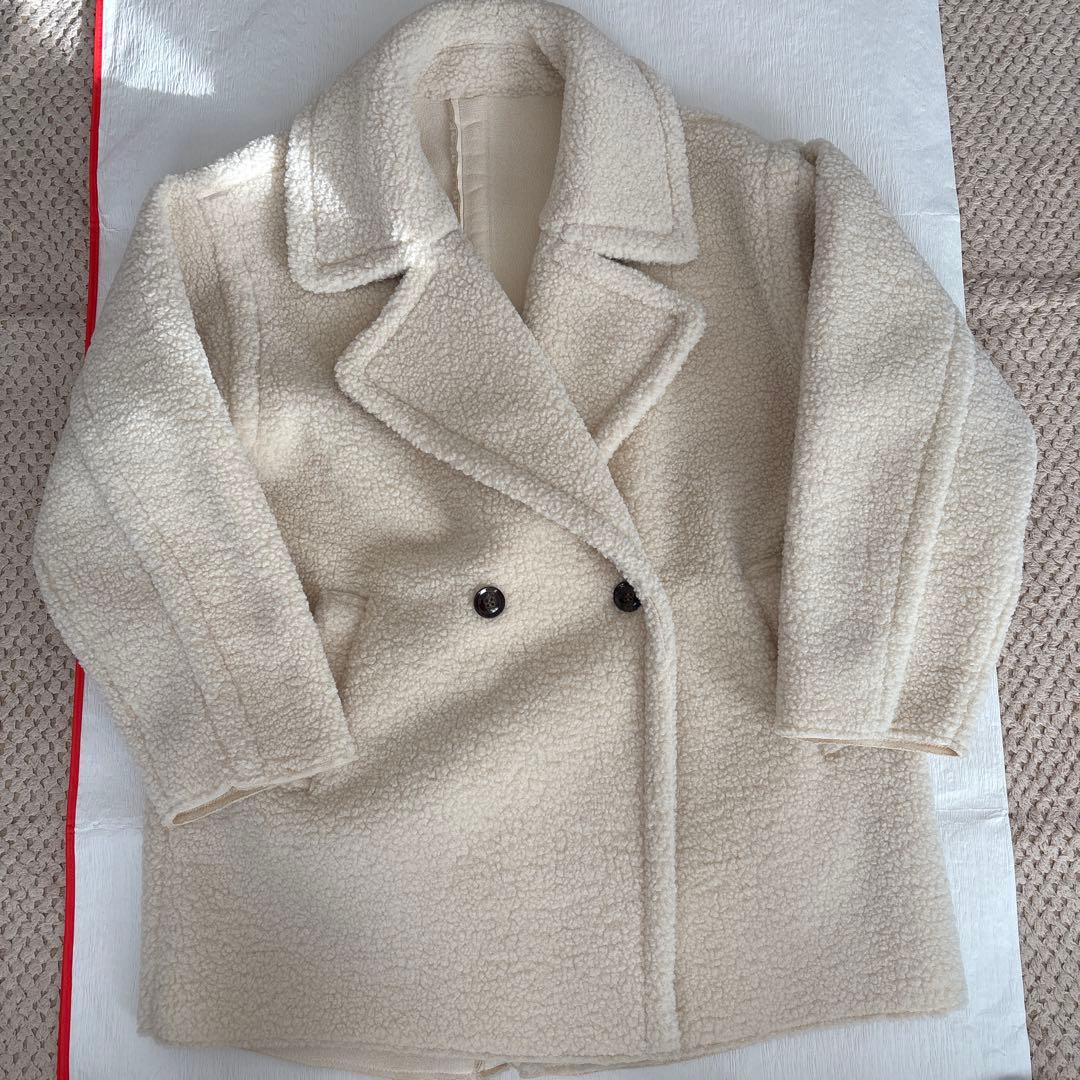 もふもふ❤️TLUNC88 トランク88 ボアコート　アイボリー　美品