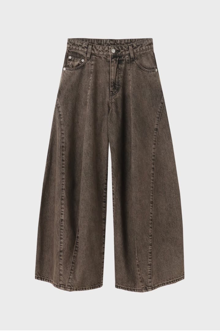 パンツ THETOE Santorini Denim Pants brown M