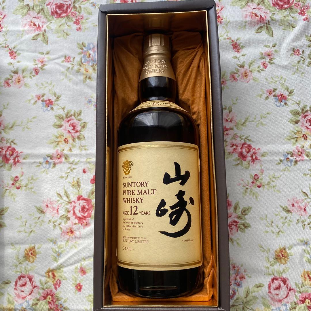 山崎 12年 ピュアモルトウイスキー 700ml