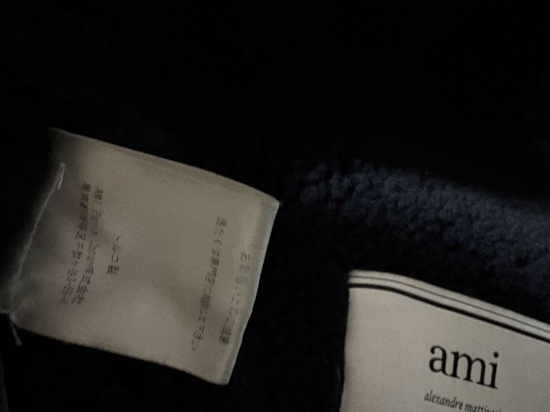 定価34万円　AMI Alexandre Mattiussi シープレザー　極暖