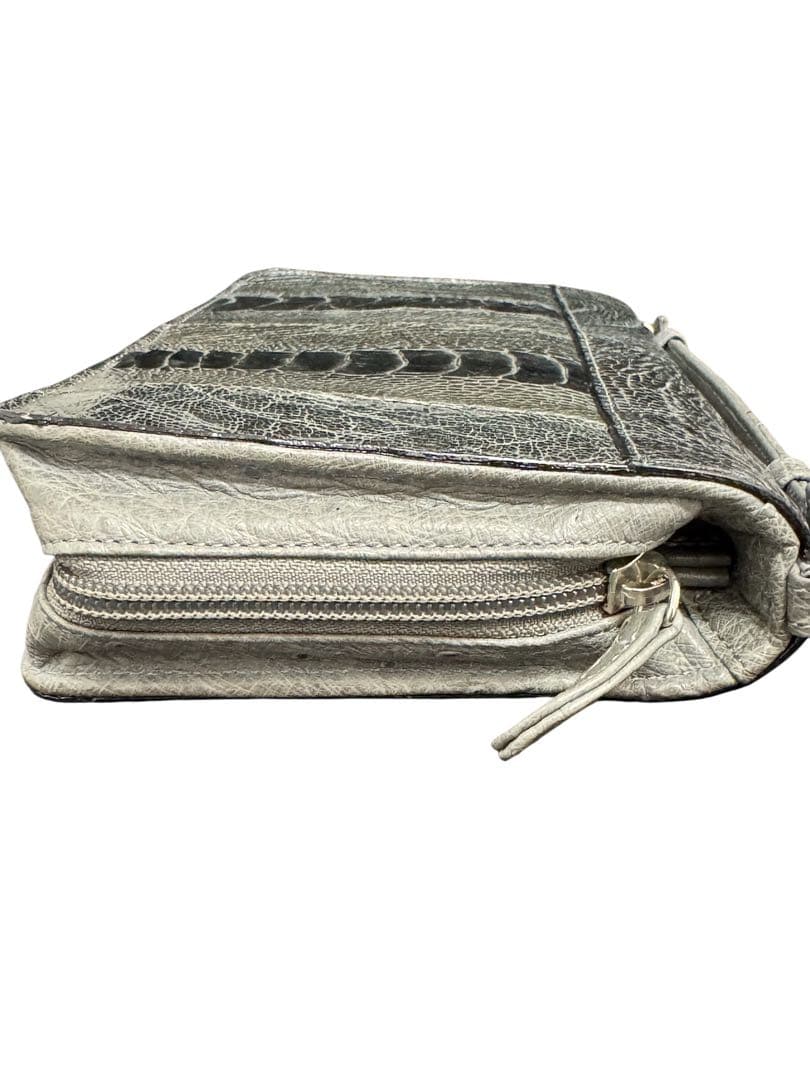 オーストリッチ　ボストンバッグ、セカンドバッグセット