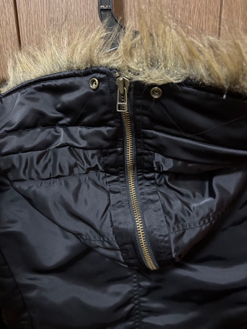 HYSTERIC GLAMOURレディース プリマロフトブラック