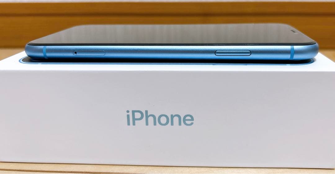 傷有り⚠︎送料込み◎匿名配送◎ iPhone XR 256GB ブルー 付属品あり