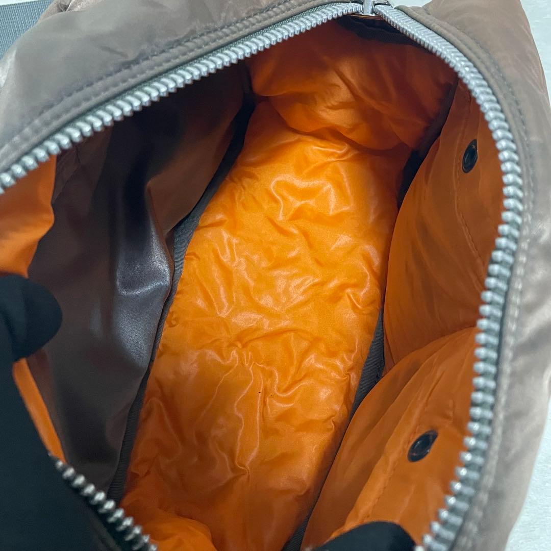 【未使用級•廃盤希少色】 PORTER タンカー ウエストバッグ シルバーグレー