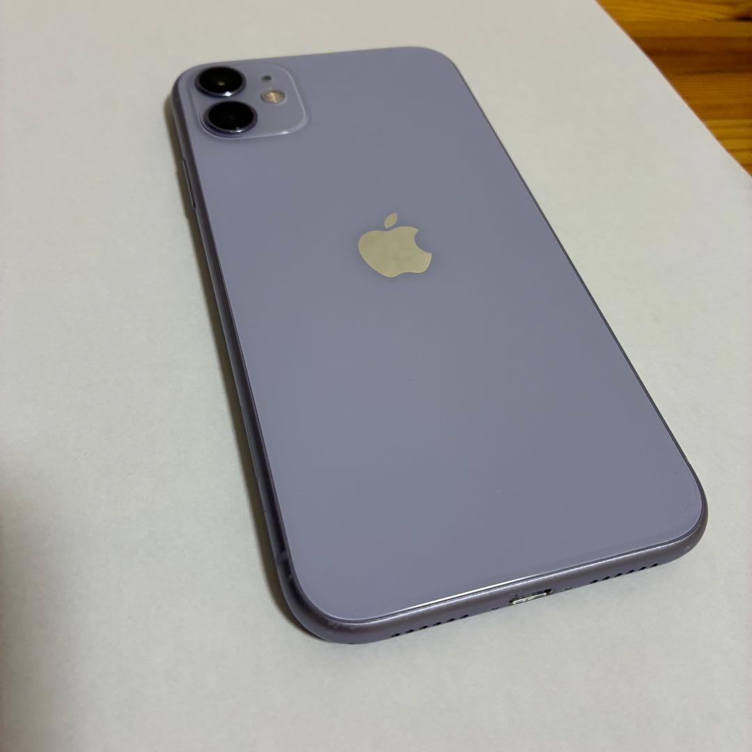 iphone11 64GB パープル