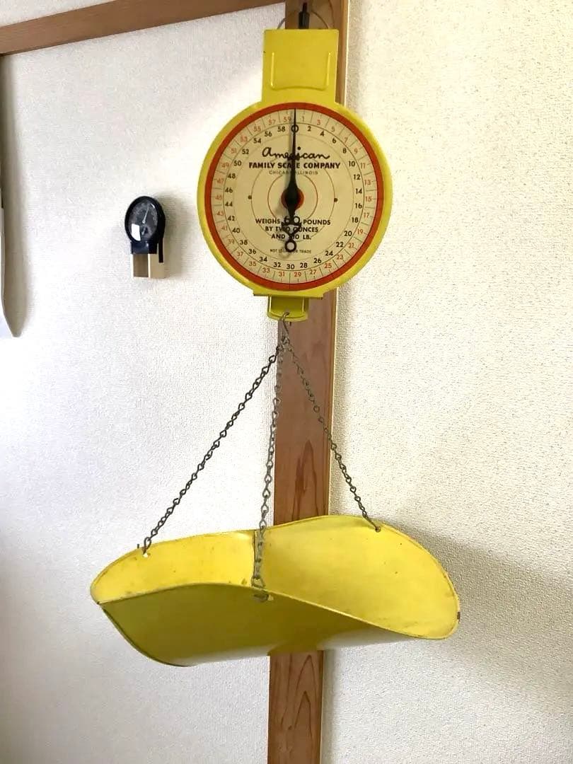 アンティーク　アメリカンファミリースケール社　ハンギングスケール
