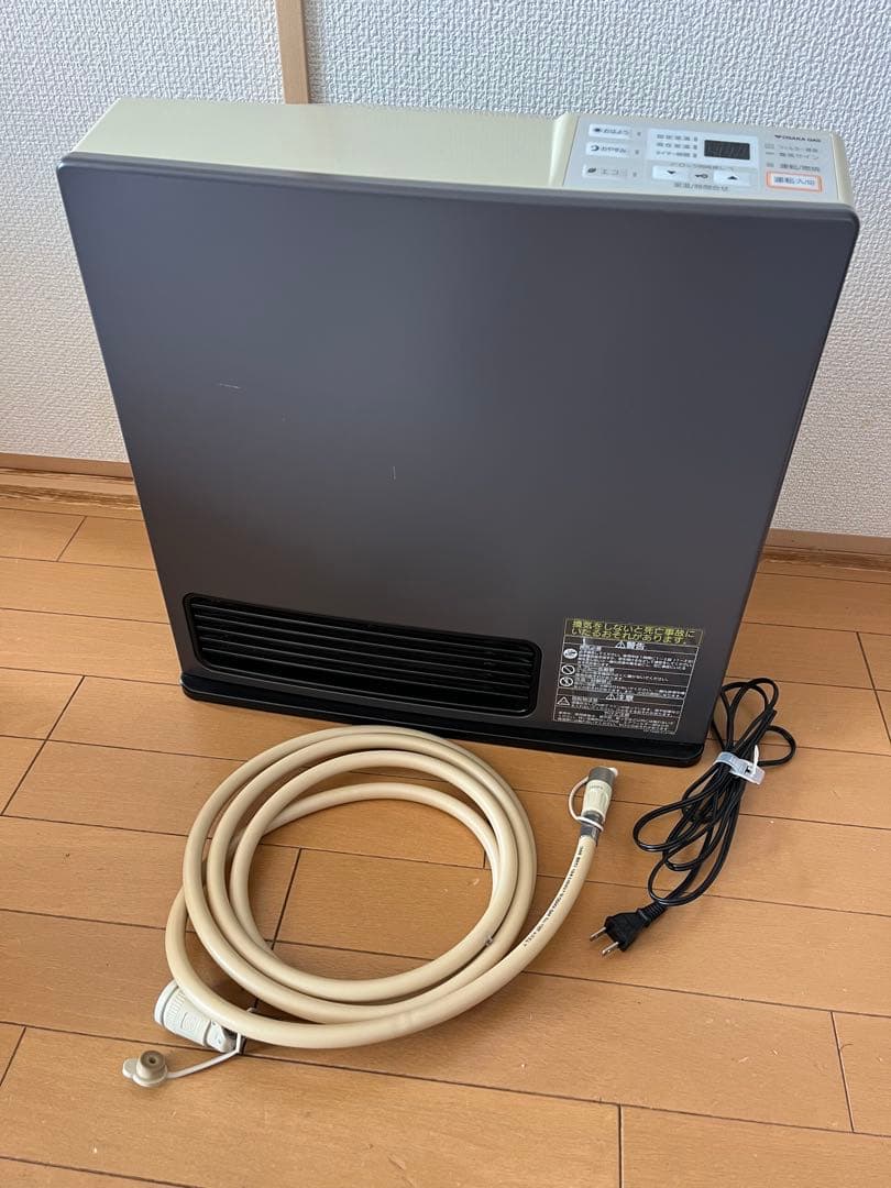 大阪ガス ガスファンヒーター 都市ガス N140-9413 ガスコード付き