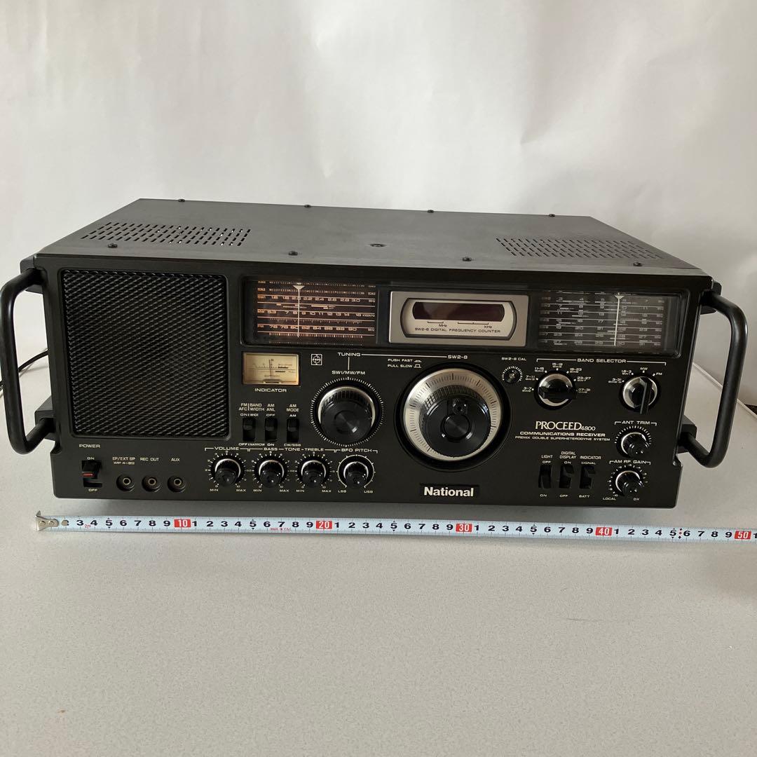 ナショナルラジオ　プロシード４８００　　　　完動品