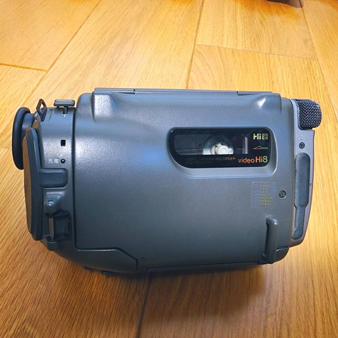 【動作確認済】SONY Hi8 高画質 ビデオカメラ CCD-TR1 セット