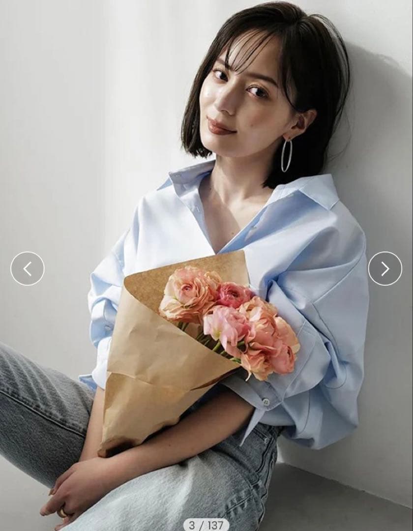 新品未使用♡anuans♡アニュアンス♡スタンダードシャツ