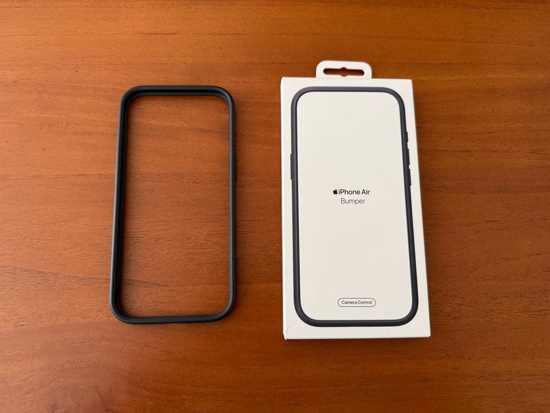 iPhone air ブラック256 SIMフリー　バンパー　ストラップ　セット