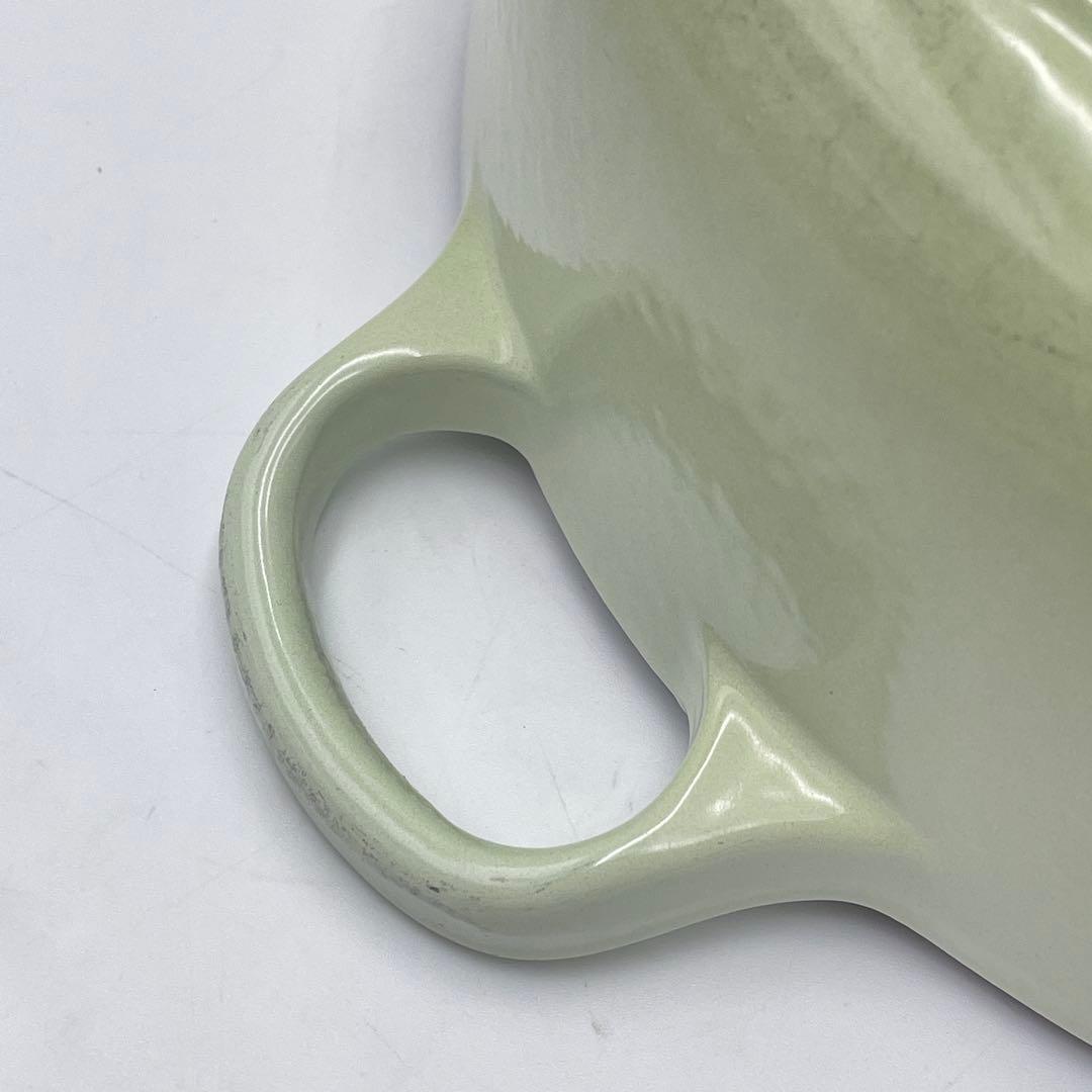 LE CREUSET ボロネーズ　24cm わさび　つまみシルバー　限定色