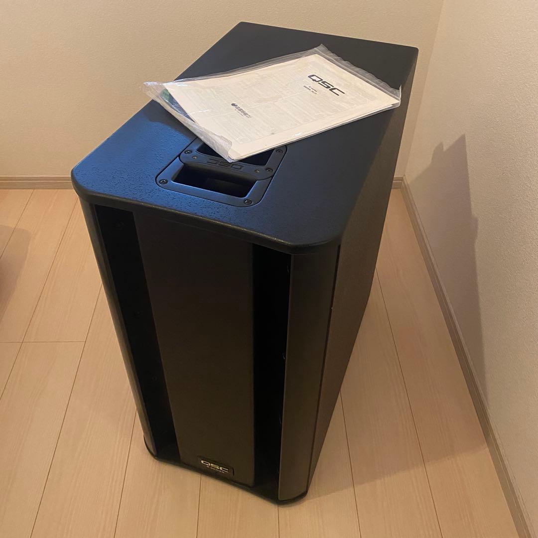 QSC (株式会社音響特機) サブウーファー　取扱説明書付き