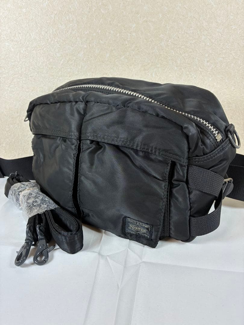 [未使用級] PORTER タンカー2way ウエストポーチ ボディバッグ