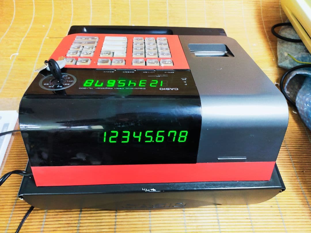 カシオレジスター　NL-200　人気機種　送料無料　603111