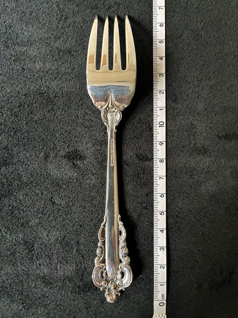 わ*ん様 【グランバロック】スターリングシルバー　カトラリー4本セット　★オーク