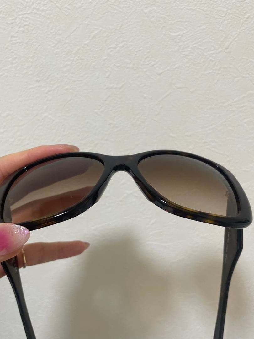 プラダ PRADA サングラス べっ甲 ケース付 ブラウン