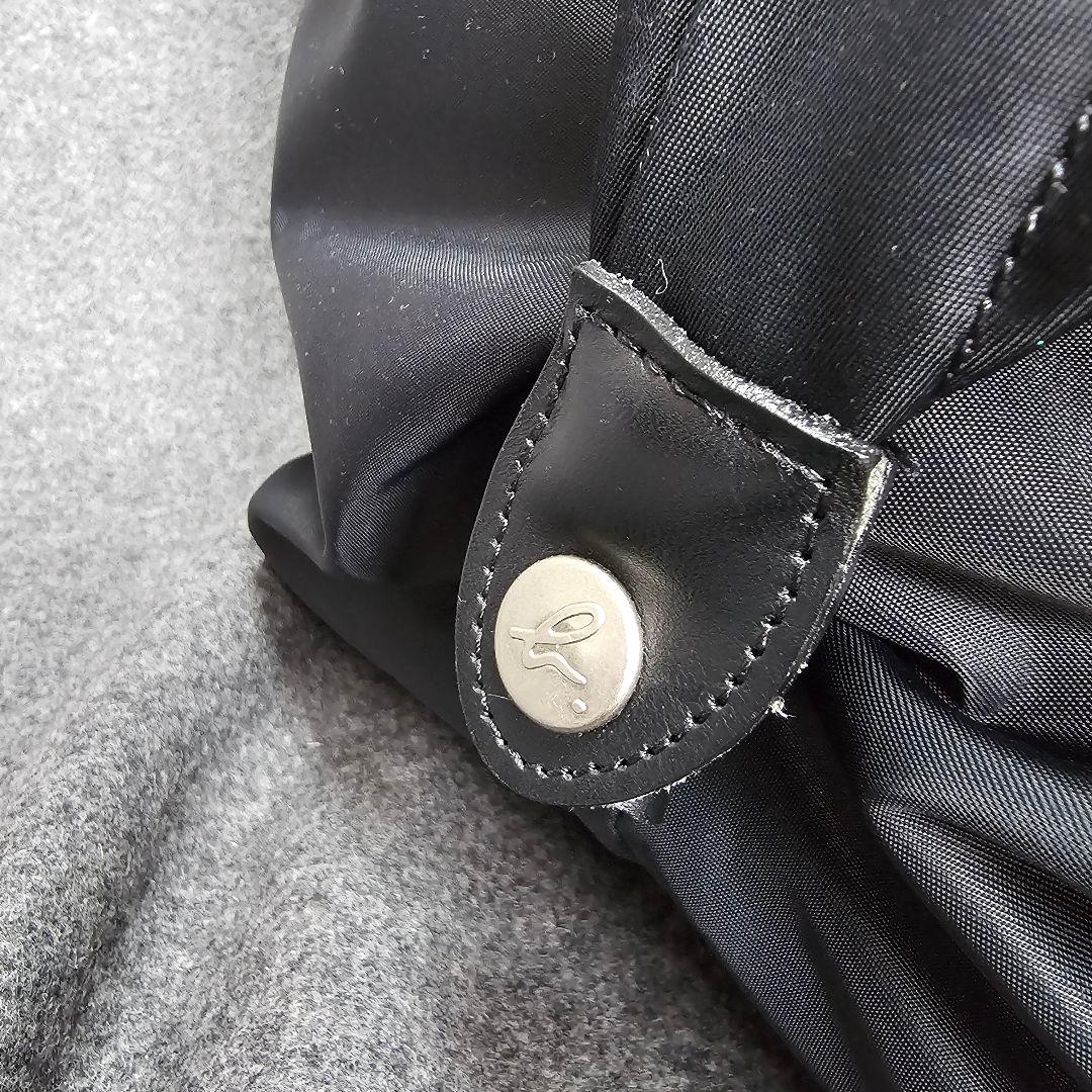 美品【アニエスベーボヤージュ】2WAY ボストンバッグ 旅行バッグ 黒