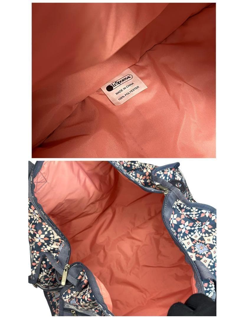 美品レスポートサック 2way ボストンバッグ　ポーチ付き　377