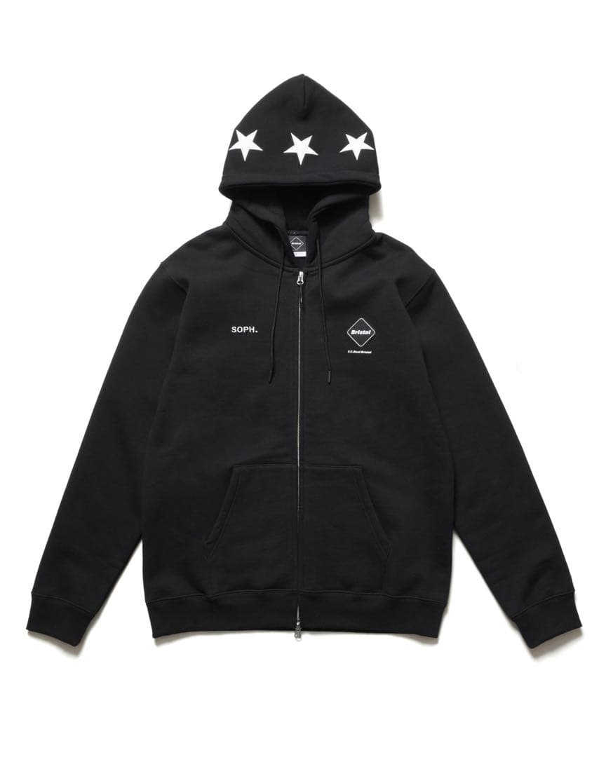 F.C.R.B 5-STAR ZIP-UP SWEAT HOODIE 新品