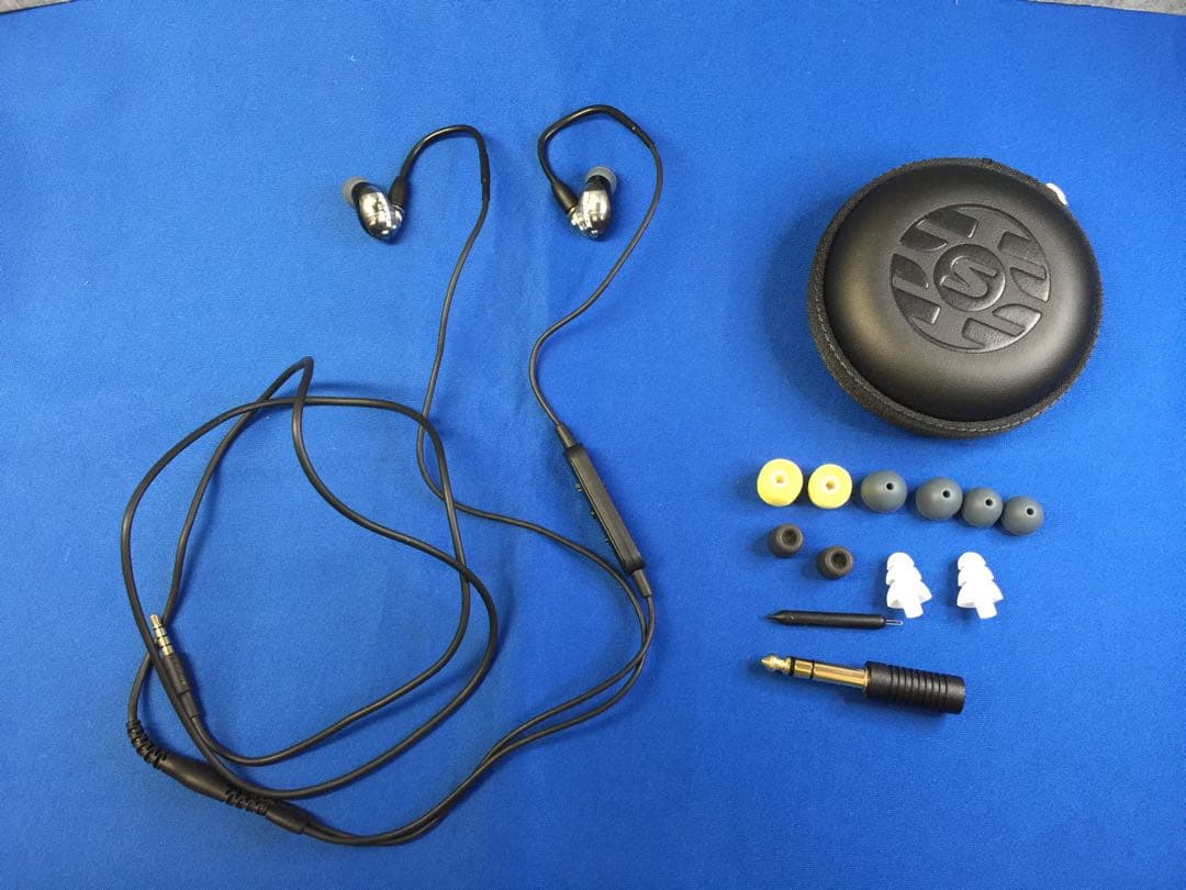 SHURE AONIC 4 高遮音性 有線イヤホン マイク付き No.095