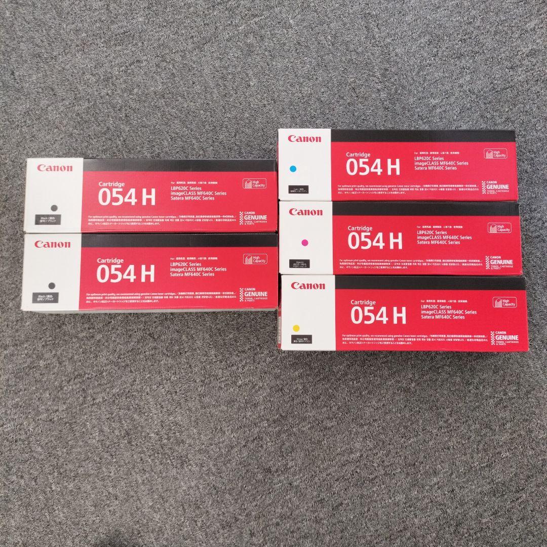 【新品】キャノン　トナーカートリッジ　054H　5個