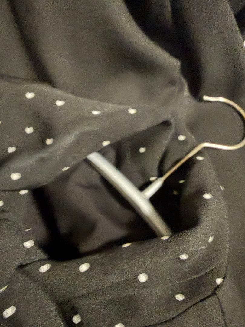 ドットボータイ　ダブルクロスワンピース