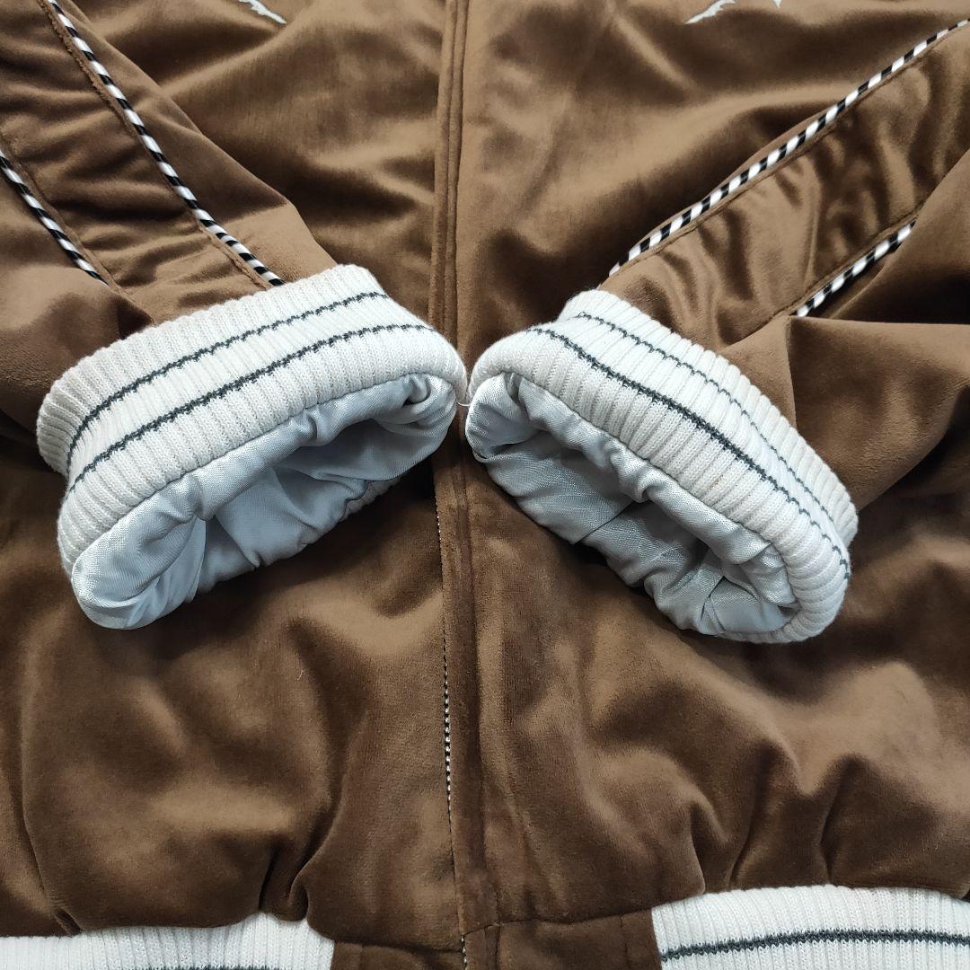 ヒューストン 別珍 スーベニアジャケット スカジャン 虎 ホワイトタイガー 刺繍