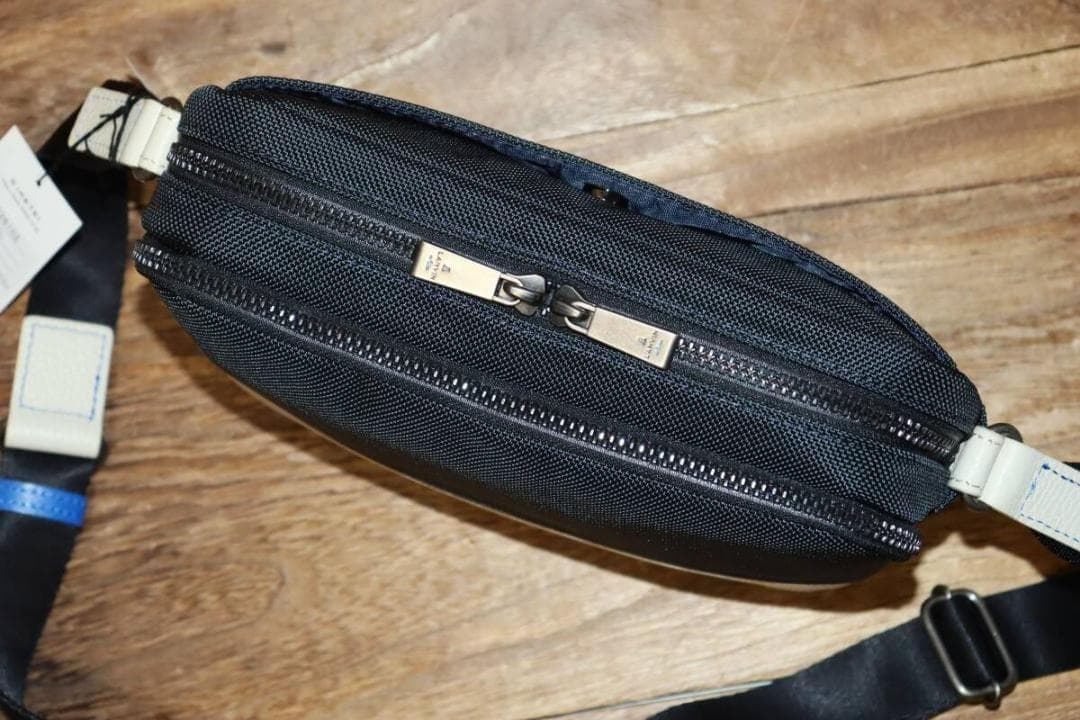 新品 LANVIN en Bleu ホライゾン ショルダーバッグ Ⓗ