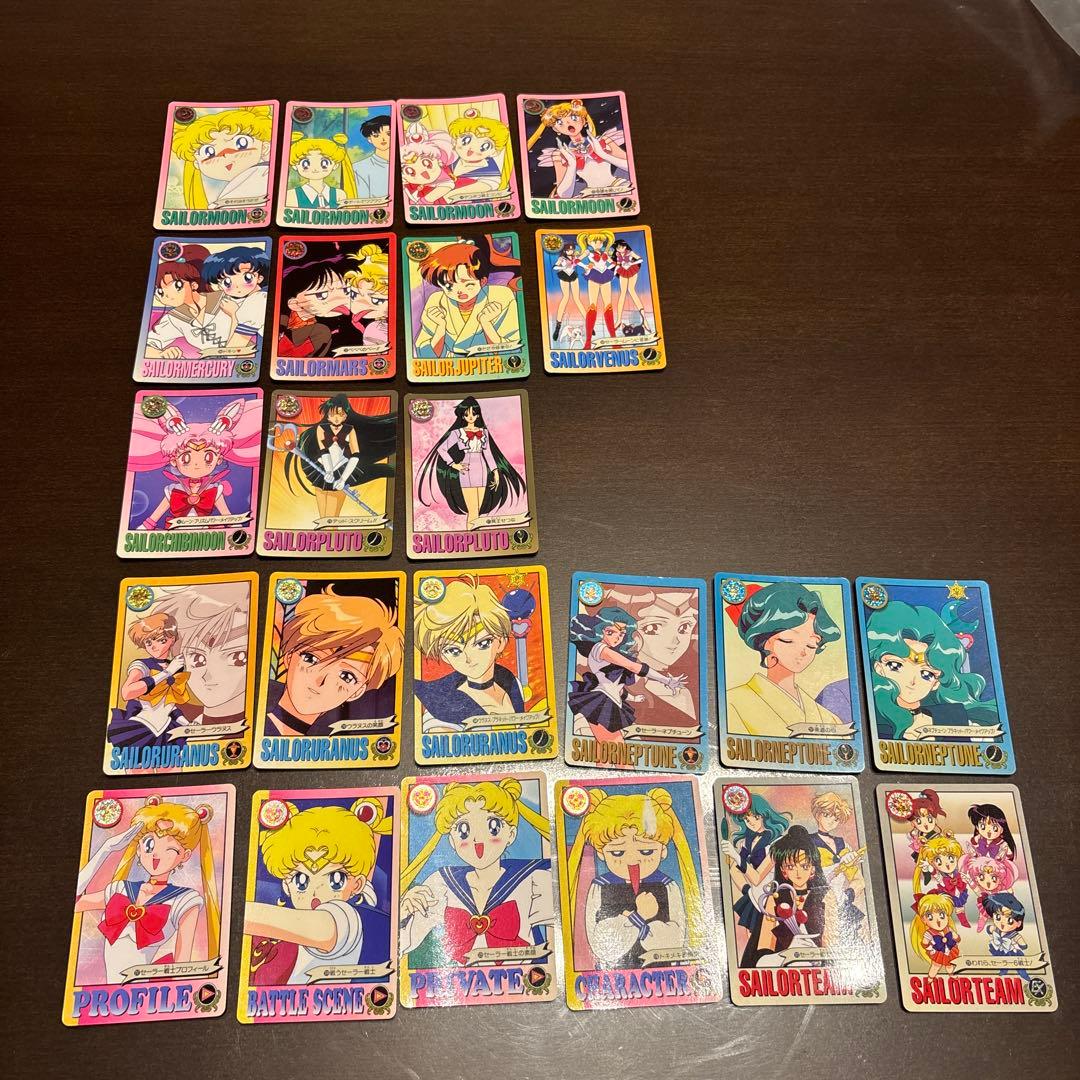 セーラームーンカードダス　350枚越え（被りあり）