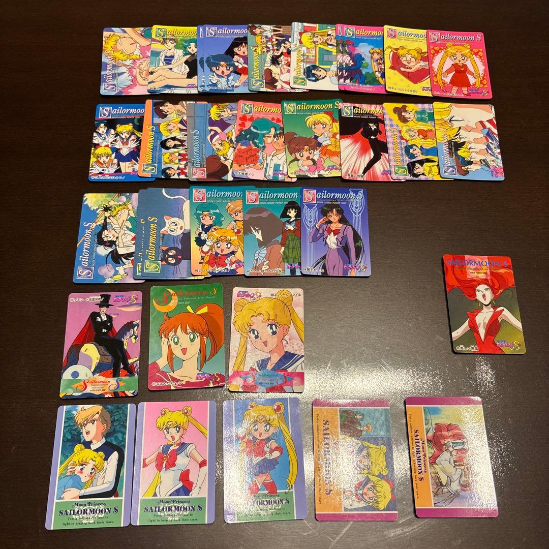 セーラームーンカードダス　350枚越え（被りあり）