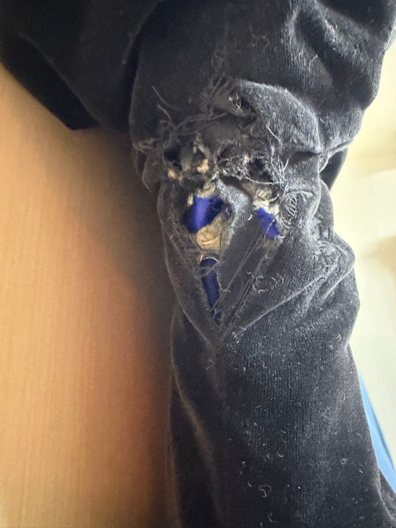 キ*ズ様 虎刺繍 青白 スカジャン　ビンテージ