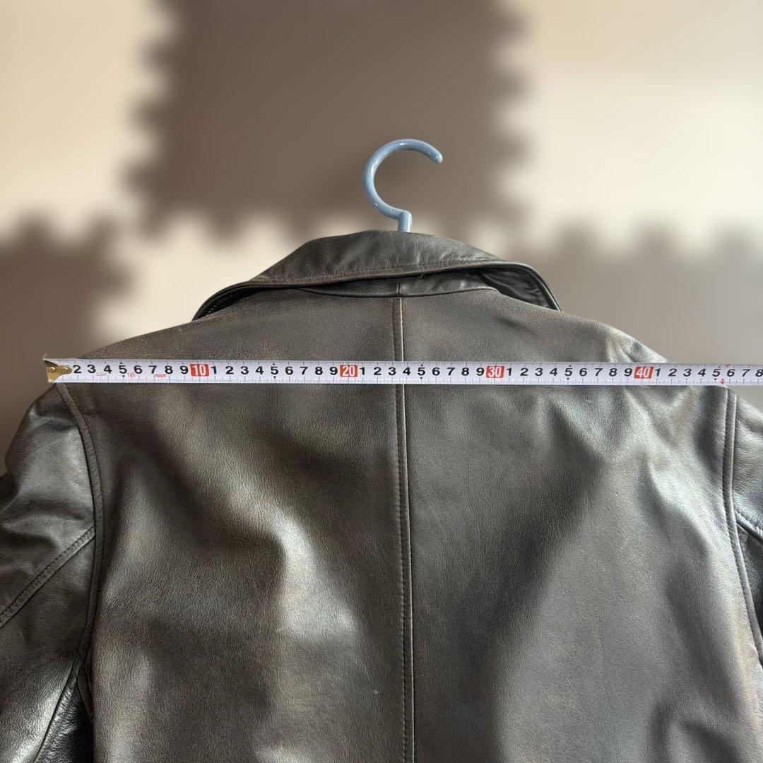 GAP ブラックレザージャケット M牛革100%