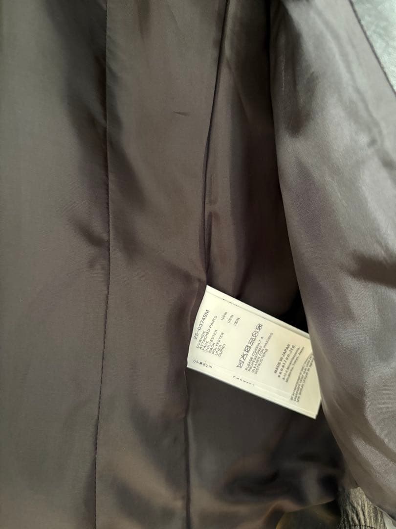 sacai 25AW Leather Jacket レザージャケット　ブラック