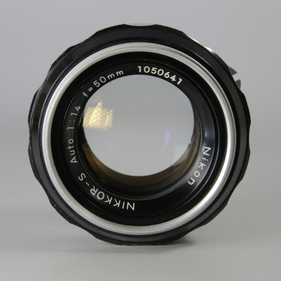 ☆完動品☆NikonF ブラックアイレベル 50mmＦ1.4＃209