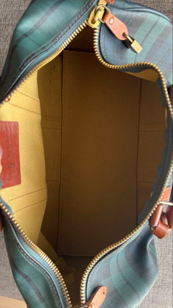 ポロラルフローレン ボストンバッグ チェック ２WAY ヴィンテージ