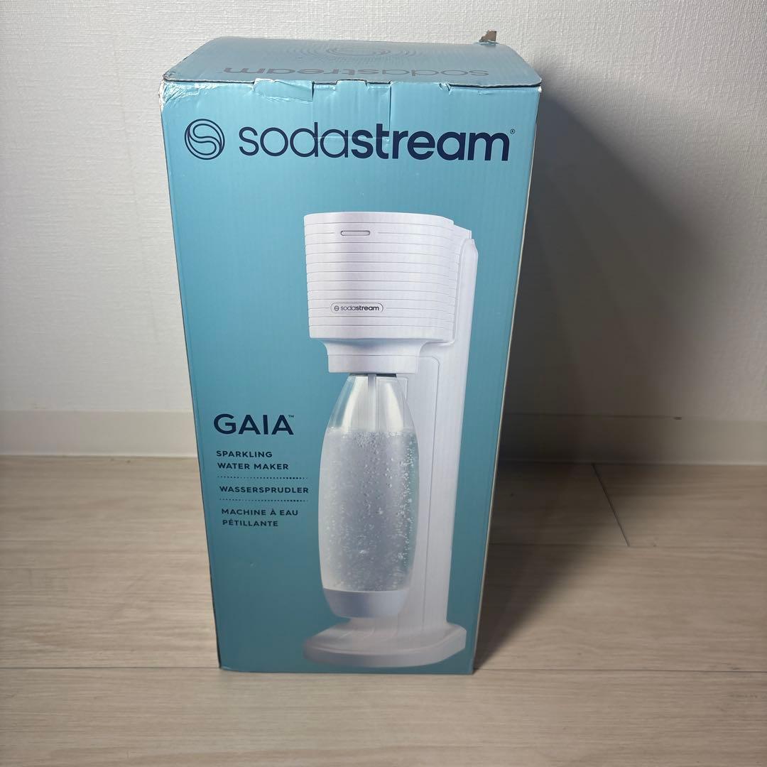 ソーダストリーム　ガイア　ホワイト　未使用品