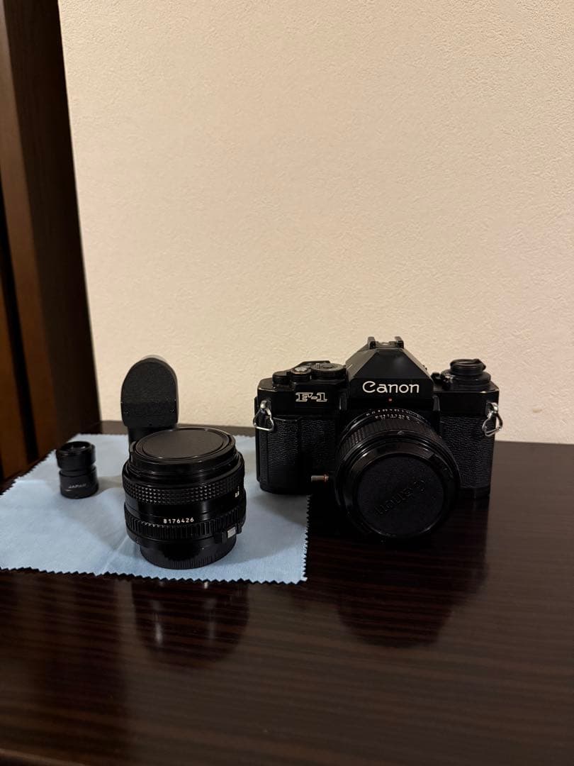 キャノン CANON New F-1 ボディ＋レンズ2本付き