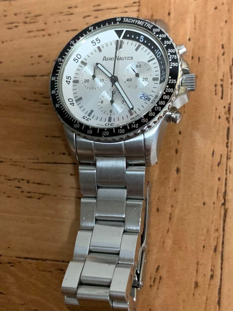 ガ*ン様 アエロノーティックAERO NAUTICS AN5-30クォーツ クロ