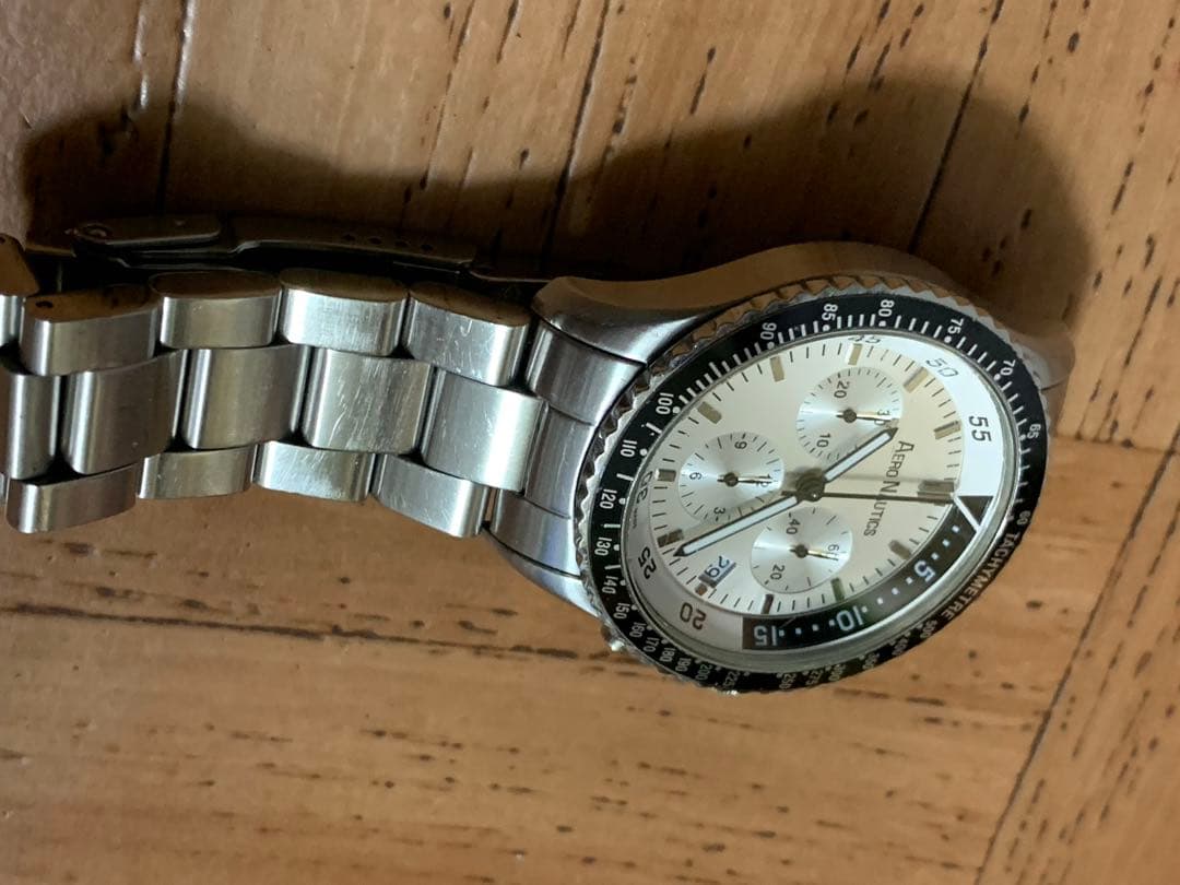 ガ*ン様 アエロノーティックAERO NAUTICS AN5-30クォーツ クロ