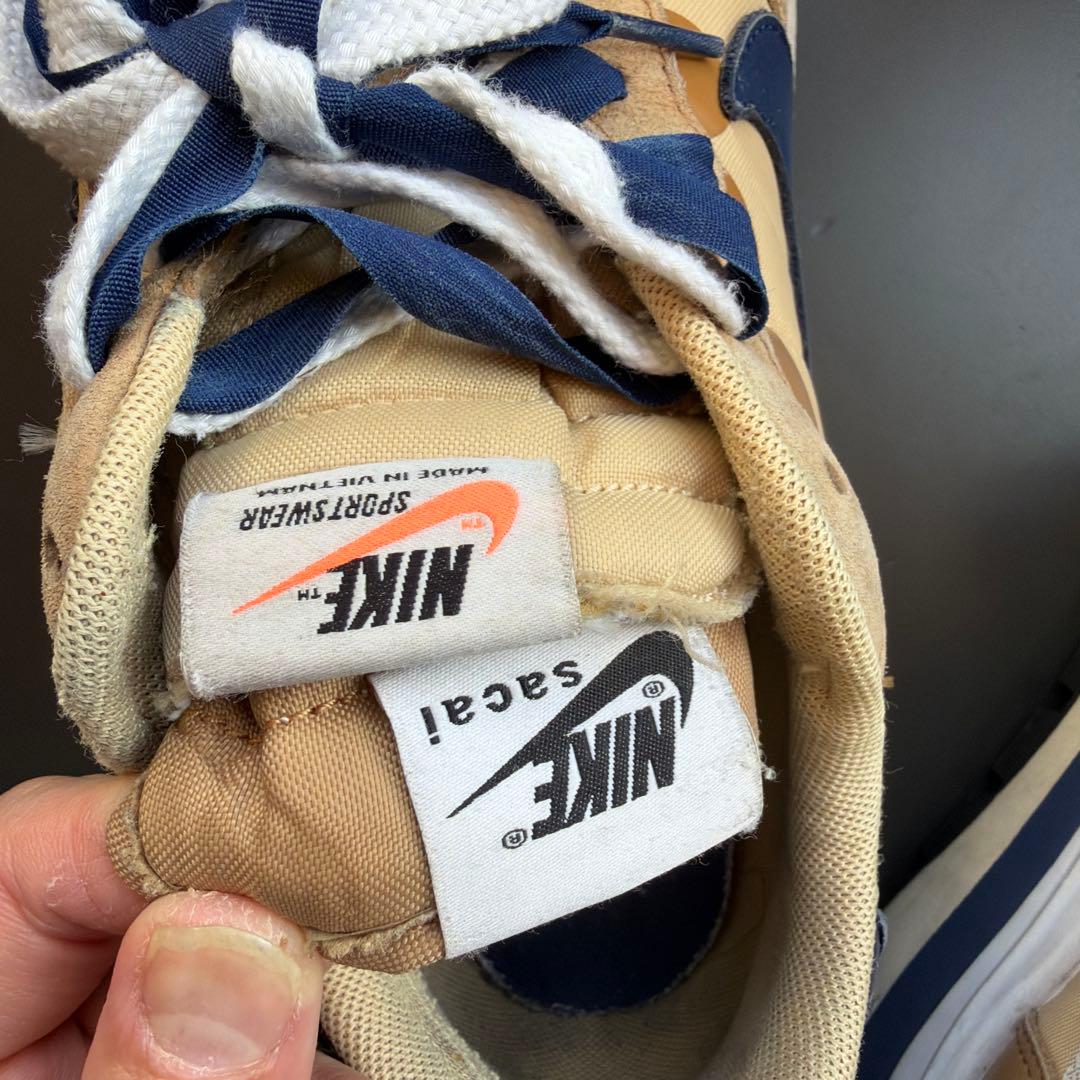 靴 Sacai x Nike Vaporwaffle - Sesame 27cm