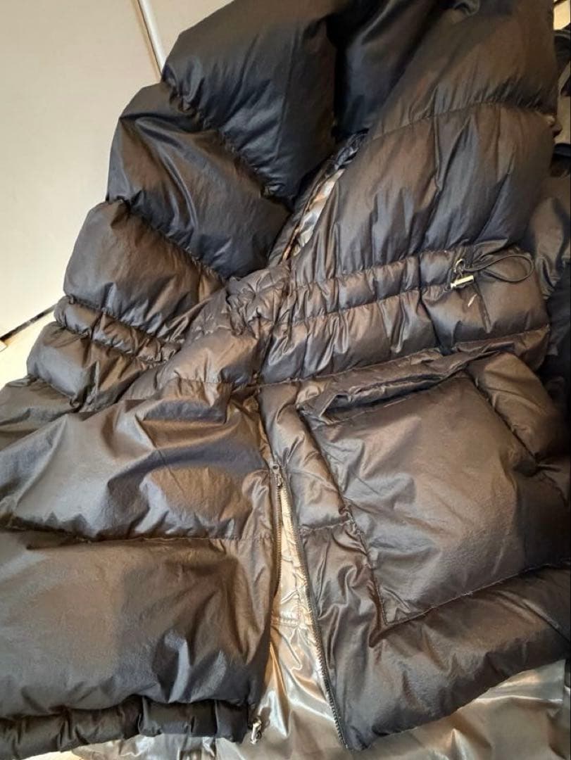 MAISON SPECIAL リバーシブル ダウンコート オーバーチュニック 黒