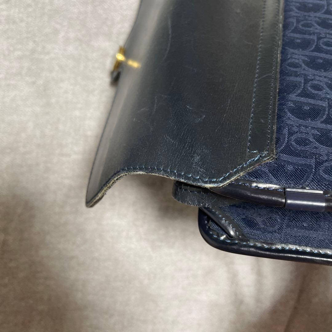 ※19日までの出品※Dior ショルダーバッグ　トロッター柄　ヴィンテージ