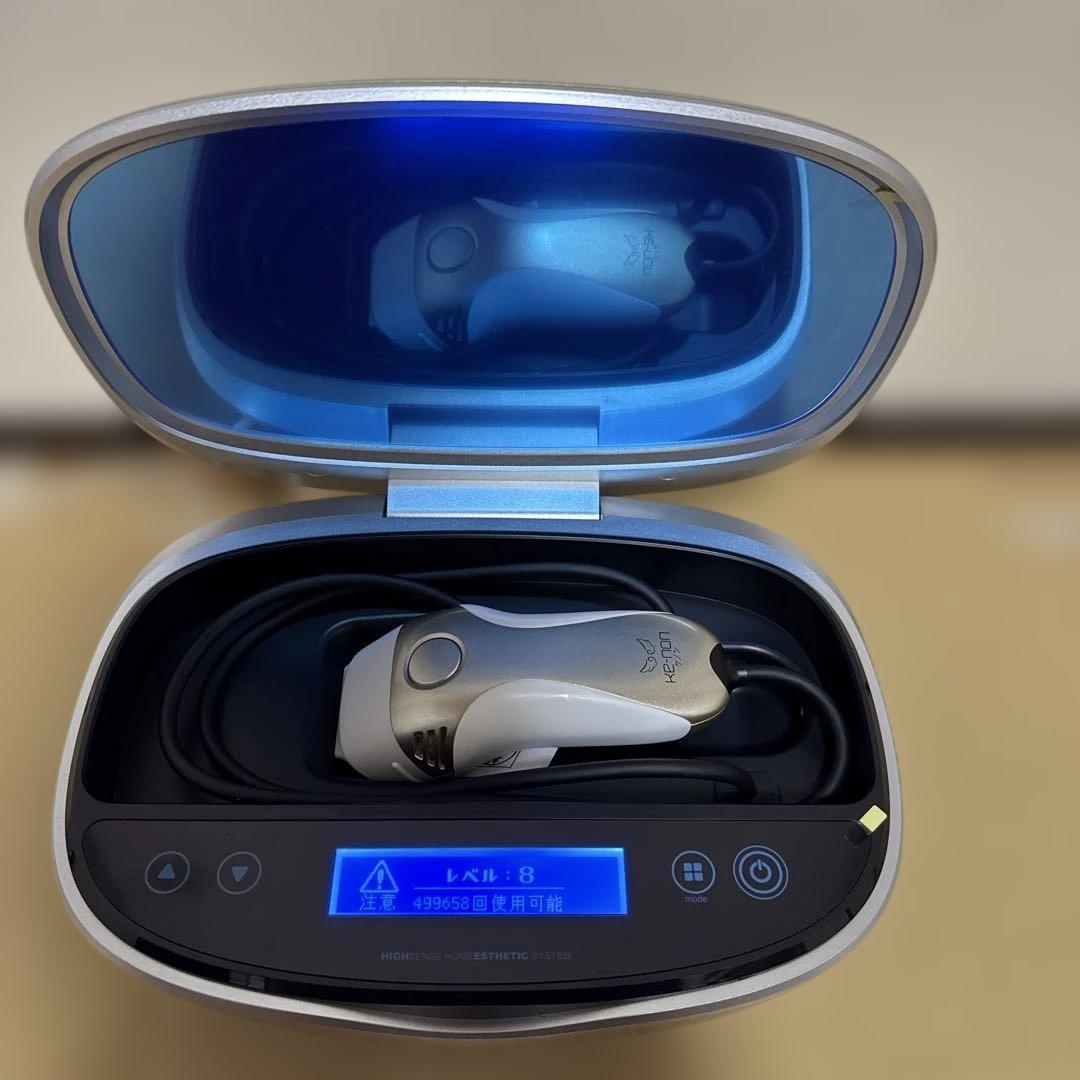 KE-NON 脱毛器 Ver.8.0 ケノン 脱毛器 美顔器 シャンパンゴールド