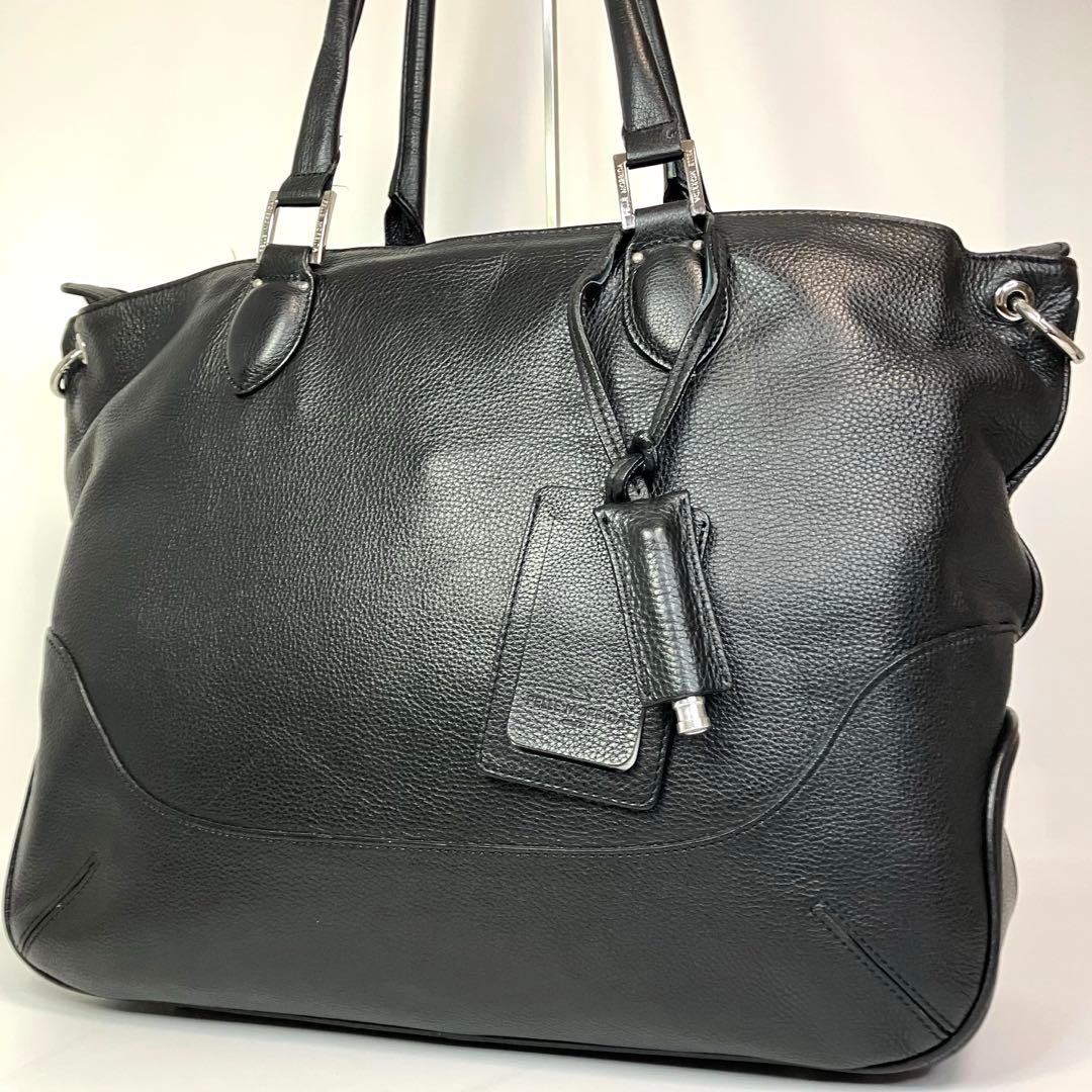 pelle morbida ペッレモルビダ レザー　トートバッグ　ビジネスバッグ