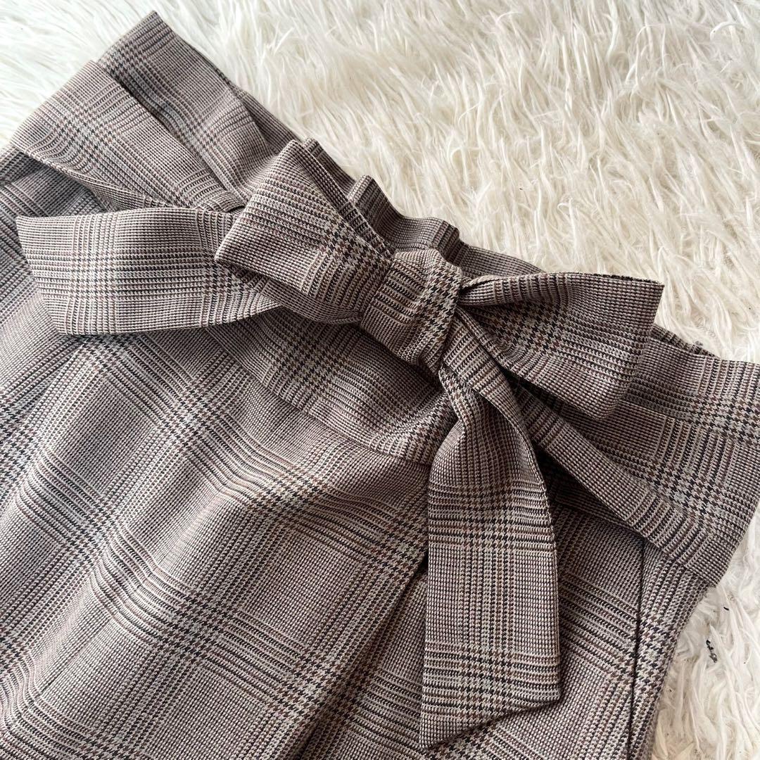 【美品】グリーンレーベルリラクシング　グレンチェック　セットアップ　スーツ